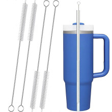 CIDYAUST 10 Inch 4 Pack Straw Cleaner Brush for Stanley Mugs