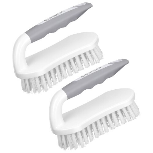 SetSail Scrub Brush, Heavy-Duty Scrub Brushes for Cleaning Home, 2 Pack