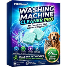 2027 New PrimeDrum Washing Machine Cleaner Pro, Prime Drum Washing Machine Cleaner, Deep Clean Tablets for All Washing Machines, for Deep Cleaning,1