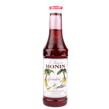 Monin Grenadine Sirup, 250 ml Bottle