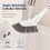 Multifunctional Extendable Long Handle Floor Scrub Brush 5