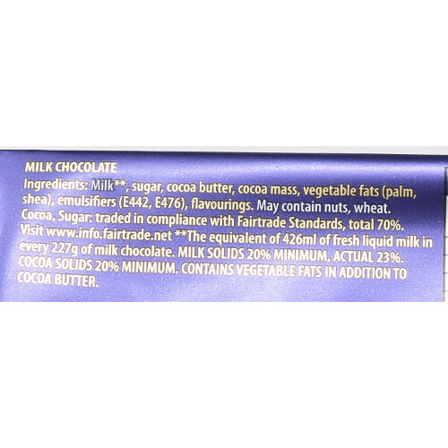 Cadbury Cadbury Dairy Milk Chocolate Bar, 200g 2