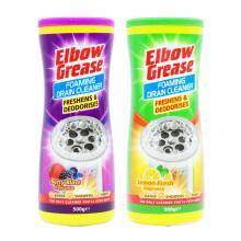 Elbow Grease Foaming Drain Cleaner, Berry Blast and Lemon Fresh Fragrances, 500g, Pack of 2