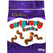 Cadbury Milk Chocolate Curly Wurly Squirlies, 100 g (Pack of 1)