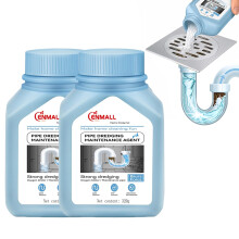 2PCS Drain Unblocker Sink Unblocker 320g/Pack Powder, One Shot Drain Cleaner, Shower Drain Unblocker & Sink Cleaner- No Tools & No Plumber Needed