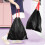 QILERR Black Bin Bags 35L - 40 Count Drawstring Kitchen Pedal Bin Liners 3