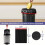 QILERR Black Bin Bags 35L - 40 Count Drawstring Kitchen Pedal Bin Liners 6