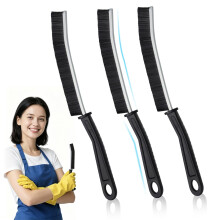 Upgraded 2026 Crevice Cleaning Brush,3 Pcs Bathroom Crevice Gaps Cleaning Brush Groove Crevice Cleaning Tool for Narrow Corners in Home Kitchen Bathr