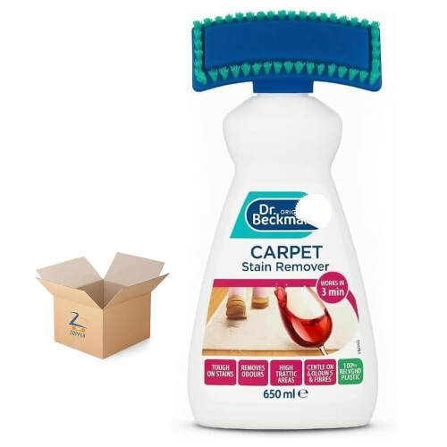 ZOPPER Carpet Stain Remover with Cleaning Brush, 650ml