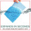 bioGo 30 Pack Compostable Pop-Up Sponges - Expanding, Non-Scratch, Plant-Based - Compostable - Pop Up Sponge - No Scratch 3