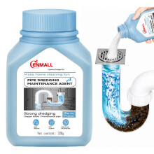 Drain Unblocker Sink Unblocker Heavy Duty Powder, One Shot Drain Cleaner, Toilet & Kitchen Plughole Unblocker, Bathroom Shower Clog Remover, Safe for