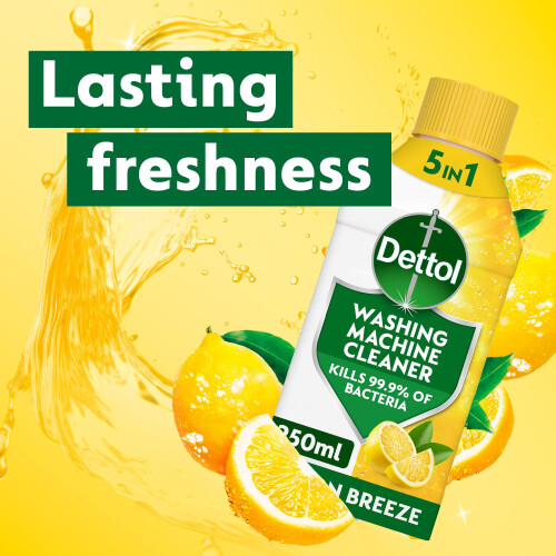 Dettol Dettol Washing Machine Cleaner, Lemon (3 x 250ml) 750ml 1
