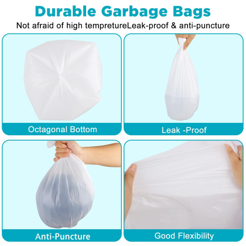 120 Counts Biodegradable Bin Bags, 30L Bin Bags(60X65cm) 2