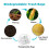 120 Counts Biodegradable Bin Bags, 30L Bin Bags(60X65cm) 5