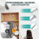 Overcomo 6-in-1 Extendable Long Feather Microfibre Duster&Cobweb Brush Set 4
