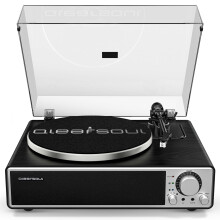 Qlearsoul ONE-Q All-in-One Record Player with Speakers, Bluetooth 5.4