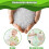 Dntorx 100 Pack 50 Litre Bin Bags, Heavy Duty Bin Liners, 5 Rolls 5