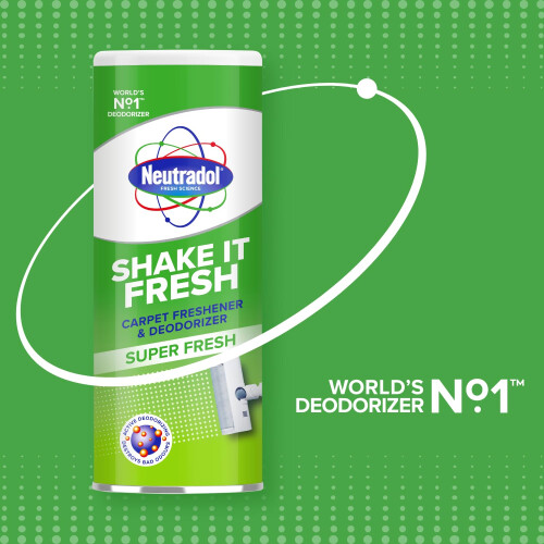 Neutradol Shake It Fresh Carpet Deodoriser, 2 x 350g 2