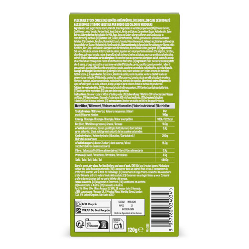 by Amazon 12 Vegetable Stock Cubes, 120g 1