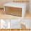 TidyTrove Storage Boxes with Lids 23L/4 Tier, Plastic Storage Box with Lid 4