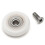 2 Pcs 23mm Shower Door Replacement Wheels UK 5