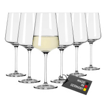 RITZENHOFF White Wine Glass Set of 6-400 ml - Made in Germany