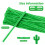 G2PLUS 6mm Green Pipe Cleaners for Craft, 30cm Long, 100PCS 2