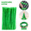 G2PLUS 6mm Green Pipe Cleaners for Craft, 30cm Long, 100PCS 4