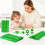 G2PLUS 6mm Green Pipe Cleaners for Craft, 30cm Long, 100PCS 6