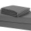Sonia Linens Home Basic Soft Brushed Microfibre Flat Sheet - Non Iron Breathable Hypoallergenic Top Sheet (King, Grey) 3