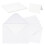 50 Blank Cards and Envelopes, White, 11 x 16 cm 1