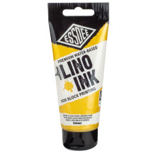 Essdee Block Printing Ink, Metallic Gold, 100ml