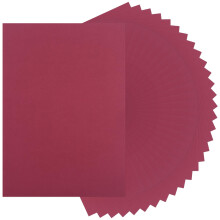 30 Sheets Burgundy Red Cardstock 250gsm/92lb Construction Paper A4