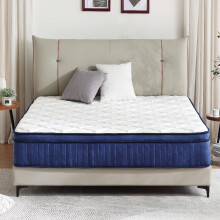 200x180x25cm Super King Memory Foam 10inches Hybrid Spring Mattress