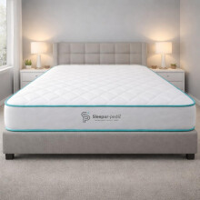 Sleepur-pedic Single Memory Infused Foam and Spring Mattress, 90 X 190cm