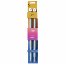 Pony Single Ended Classic Knitting Pins - 30Cm x 12.00mm
