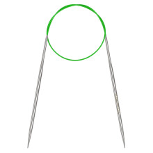 Coopay 3.25mm Circular Knitting Needles 60cm, Metal Circular Needles