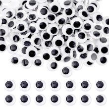 300Pcs Wiggle Google Eyes for Crafts, Sticky Googly Eyes Stickers (10mm)
