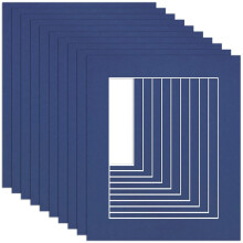 Procut Global 12x10" Blue Picture Mounts - Fits 9x7" Photo Size
