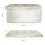 Dripex Dripex Folding Storage Ottoman Box, Crushed Velvet Bench, 76x38x38 cm 2