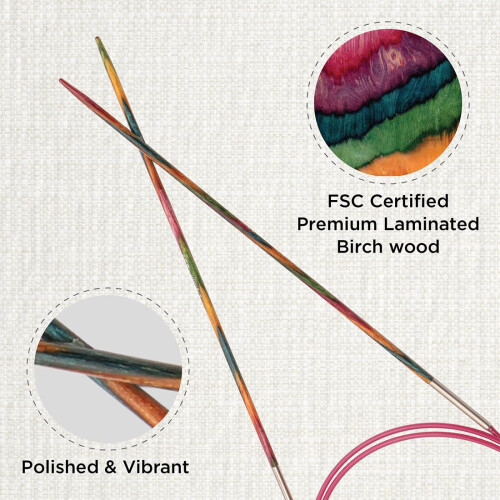 KnitPro Symfonie Fixed Circular Needles 32" (80cm) | 2.00mm 1
