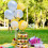 4 Pack Balloon Stand Kit, Reusable Balloon Stands with Base for Decoration 3
