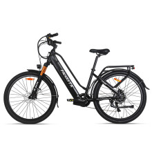 Hedatx TX10 electric bicycle, 19.2Ah battery,Black