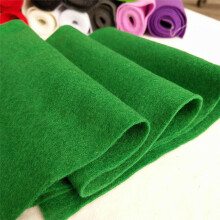 Weicher Filzstoff, 20cm x 90cm, Deep Green, 1,4mm Dicke, Bastelmaterial für DIY und Puppen