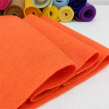 Weicher Filzstoff, Orange, 20cm x 90cm, 1,4mm Dicke, Bastelmaterial für DIY und Handarbeit