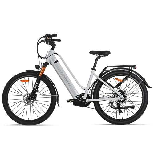 Hedatx TX10 electric bicycle, 19.2Ah battery,White