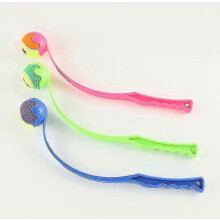 3 Pack Throwing Stick Dog Ball Player Throwing Ball Durable Chew Training Automatic Retractable Rope Dog Ball Toys High Quality