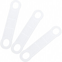 100pcs Clear Non-slip Rubber Clothes Hanger Grips Clothing Hanger Strips For Wood Plastic Hangers Home Stores Use