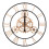 Living And Home 30 Inch Retro Non-Ticking Gear Wall Clock 3