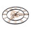 Living And Home 30 Inch Retro Non-Ticking Gear Wall Clock 5